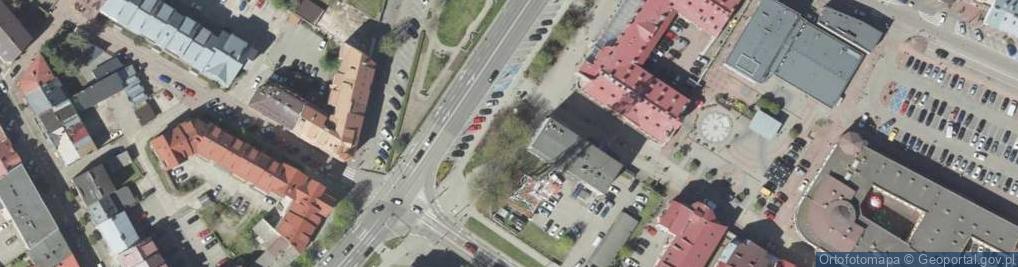 Zdjęcie satelitarne UP Ostrołęka 1