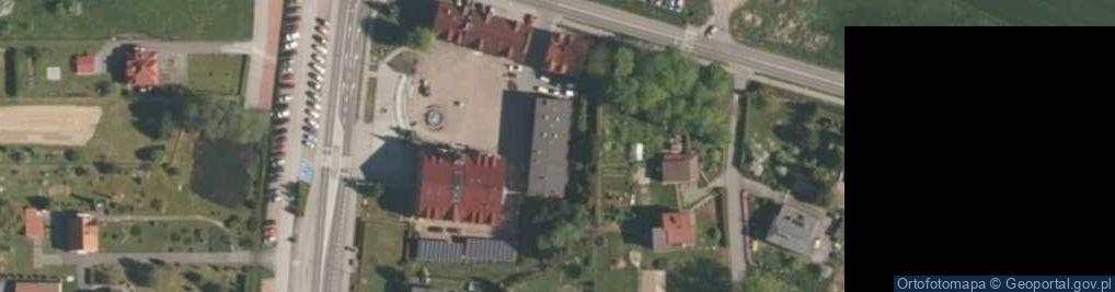 Zdjęcie satelitarne UP Pawłowice