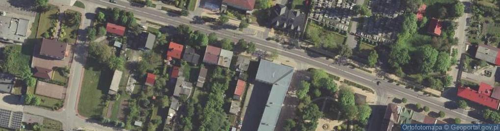 Zdjęcie satelitarne UP Piaski