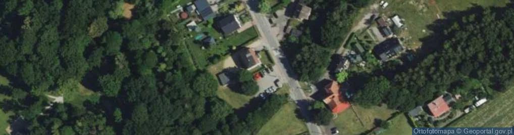 Zdjęcie satelitarne UP Pilchowice k. Gliwic