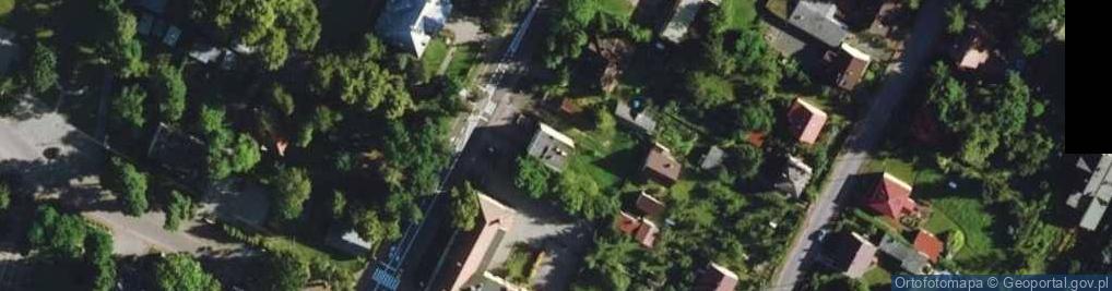 Zdjęcie satelitarne UP Puszcza Mariańska