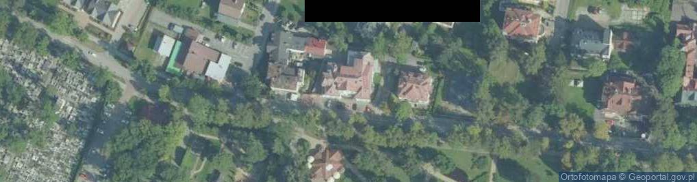 Zdjęcie satelitarne UP Rabka-Zdrój