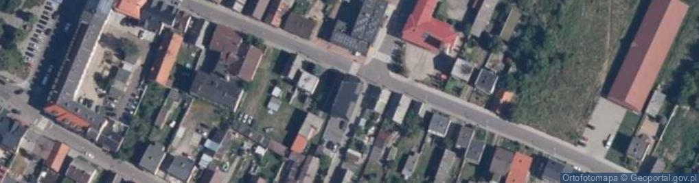 Zdjęcie satelitarne UP Raciąż k. Sierpca