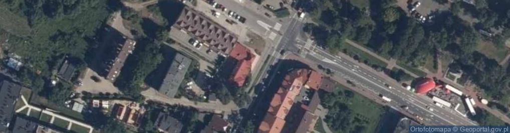 Zdjęcie satelitarne UP Radzymin