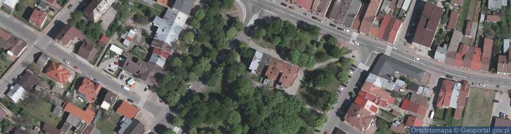 Zdjęcie satelitarne UP Rudnik n. Sanem