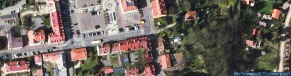 Zdjęcie satelitarne UP Serock n. Narwią