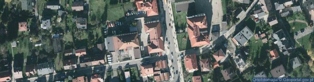 Zdjęcie satelitarne UP Skoczów