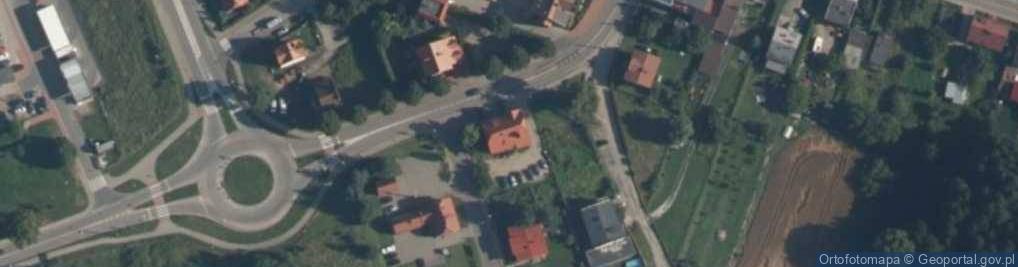 Zdjęcie satelitarne UP Skórcz