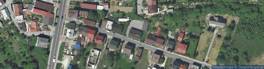 Zdjęcie satelitarne UP Słomniki