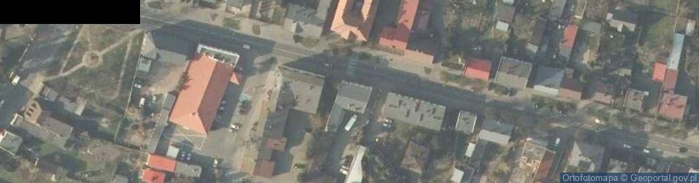 Zdjęcie satelitarne UP Słupca 1