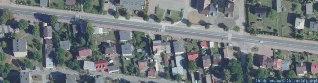 Zdjęcie satelitarne UP Stąporków