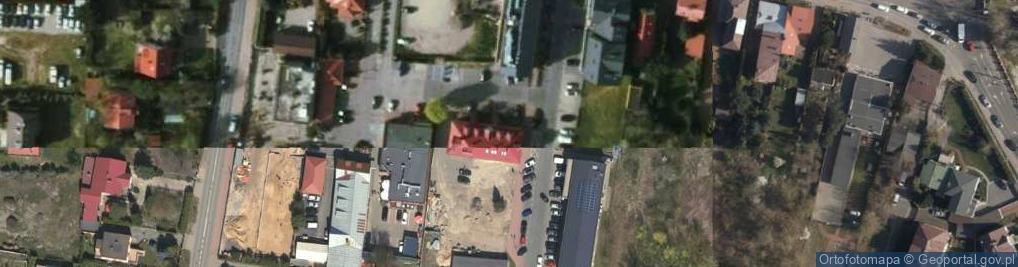 Zdjęcie satelitarne UP Stare Babice