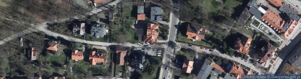 Zdjęcie satelitarne UP Szczawno-Zdrój