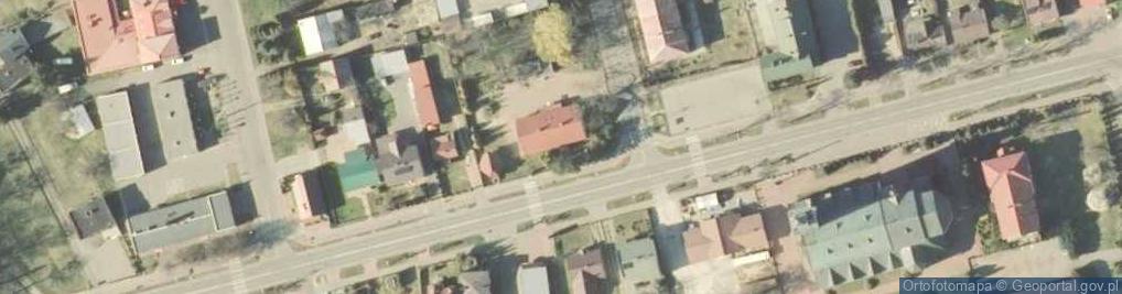 Zdjęcie satelitarne UP Terespol