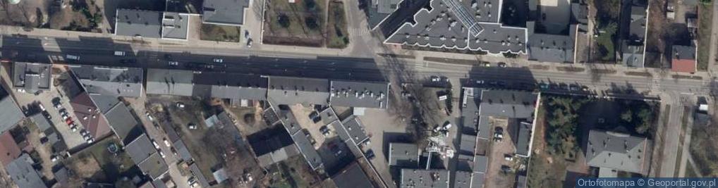 Zdjęcie satelitarne UP Tomaszów Mazowiecki 1