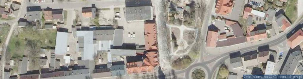 Zdjęcie satelitarne UP Trzcianka