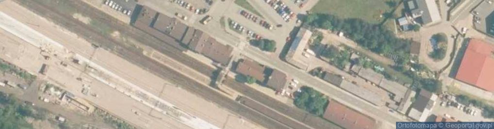 Zdjęcie satelitarne UP Trzebinia