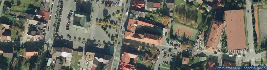 Zdjęcie satelitarne UP Tuchów