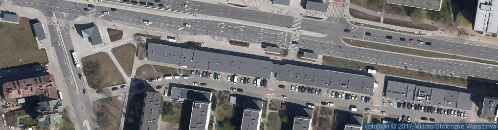 Zdjęcie satelitarne UP Warszawa 102