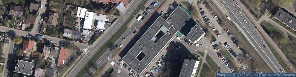 Zdjęcie satelitarne UP Warszawa 116