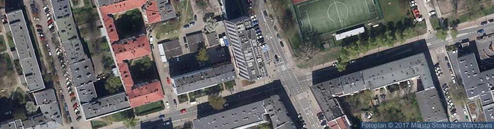 Zdjęcie satelitarne UP Warszawa 12