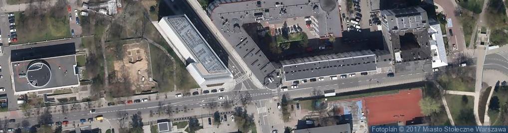Zdjęcie satelitarne UP Warszawa 133