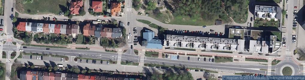 Zdjęcie satelitarne UP Warszawa 147