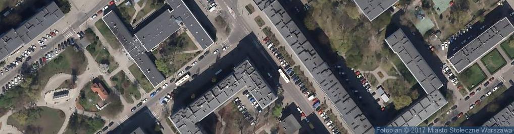 Zdjęcie satelitarne UP Warszawa 52