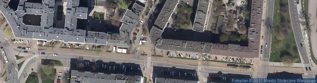 Zdjęcie satelitarne UP Warszawa 65
