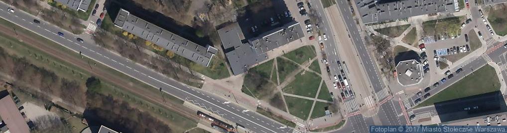 Zdjęcie satelitarne UP Warszawa 86