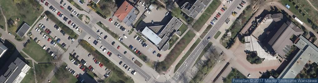 Zdjęcie satelitarne UP Warszawa 91