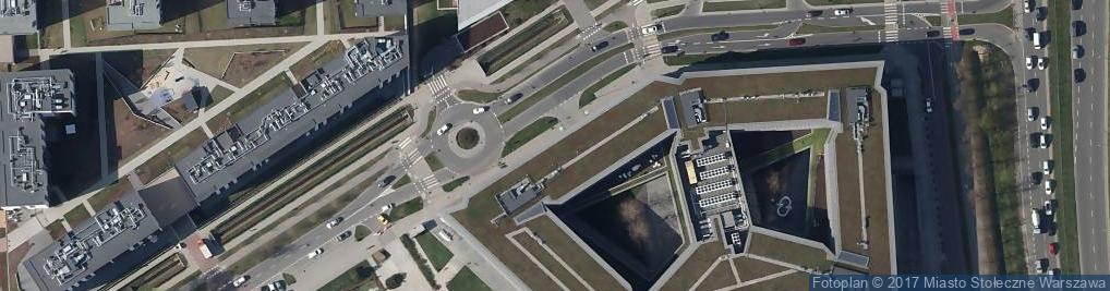 Zdjęcie satelitarne UP Warszawa 96