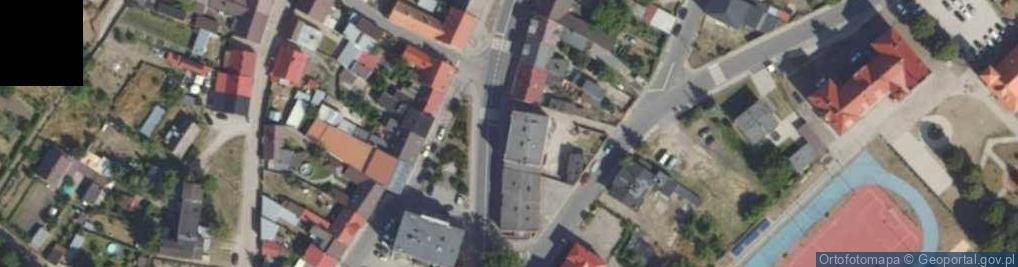 Zdjęcie satelitarne UP Wieleń n. Notecią