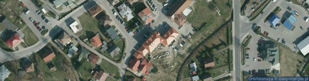 Zdjęcie satelitarne UP Wielopole Skrzyńskie