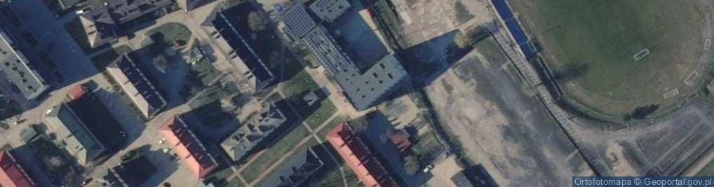 Zdjęcie satelitarne UP Wierzbica k. Radomia