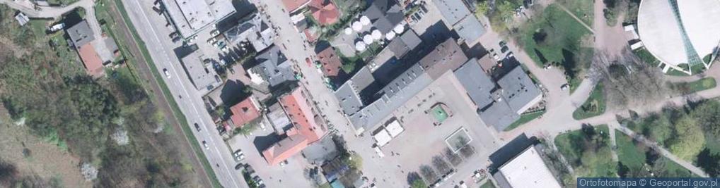Zdjęcie satelitarne UP Wisła