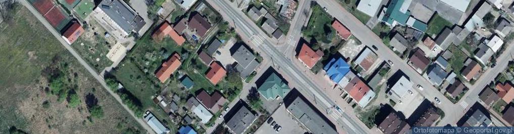 Zdjęcie satelitarne UP Wisznice