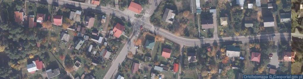 Zdjęcie satelitarne UP Wola Uhruska