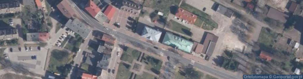 Zdjęcie satelitarne UP Wolin