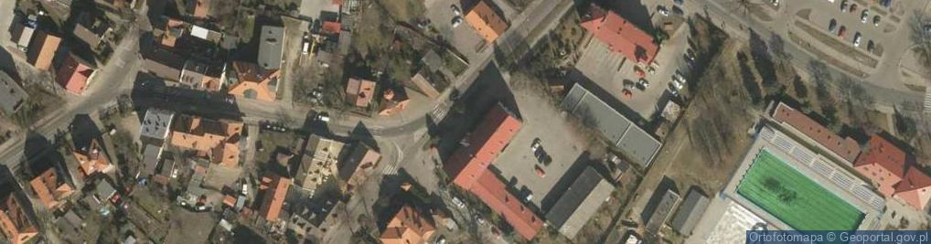 Zdjęcie satelitarne UP Wołów