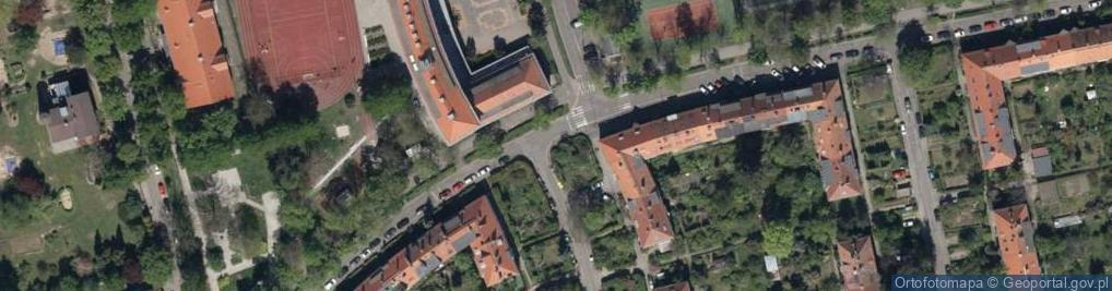 Zdjęcie satelitarne UP Wrocław 9