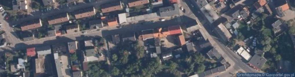 Zdjęcie satelitarne UP Wyrzysk
