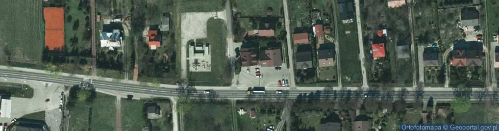 Zdjęcie satelitarne UP Zabierzów