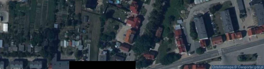 Zdjęcie satelitarne UP Zalewo