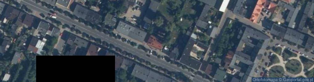 Zdjęcie satelitarne UP Zelów