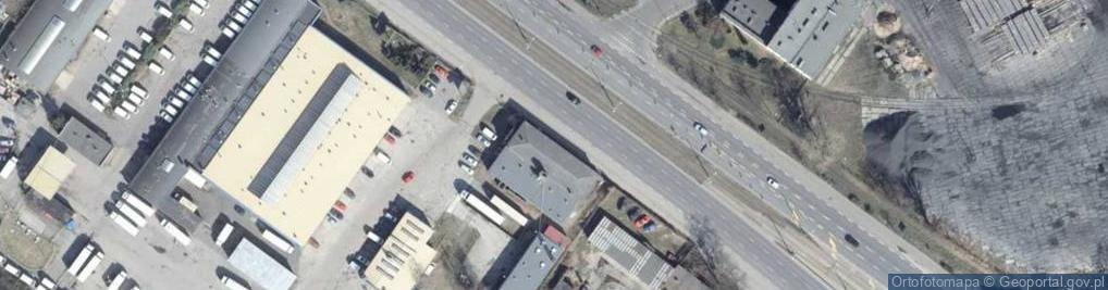 Zdjęcie satelitarne Poczta Polska - Stacja paliw
