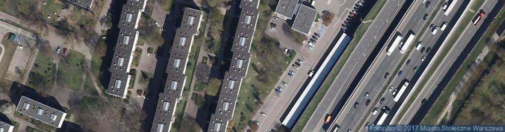Zdjęcie satelitarne Apartament Bielany