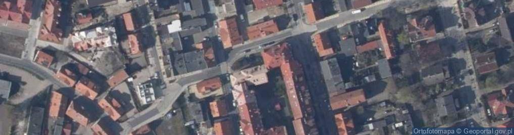 Zdjęcie satelitarne Apartament Przystań