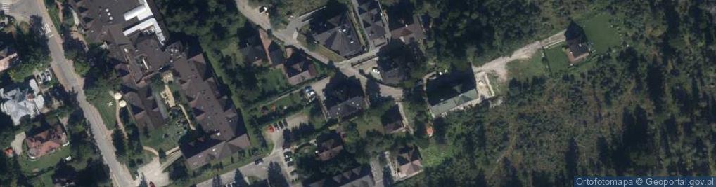 Zdjęcie satelitarne Apartamenty Malinka