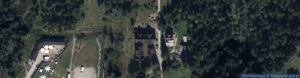 Zdjęcie satelitarne Apartamenty Tatrzańskie Turnie - Bory I